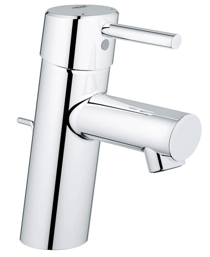 Grohe Concetto Einhand-Waschtischbatterie 32204, S-Size, mit Zugstangen-Ablaufgarnitur (chrom)