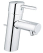 Grohe Concetto Einhand-Waschtischbatterie 32204, S-Size, mit Zugstangen-Ablaufgarnitur (chrom)