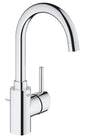 Grohe Concetto Einhand-Waschtischbatterie 32629, L-Size, mit Zugstangen-Ablaufgarnitur (chrom)