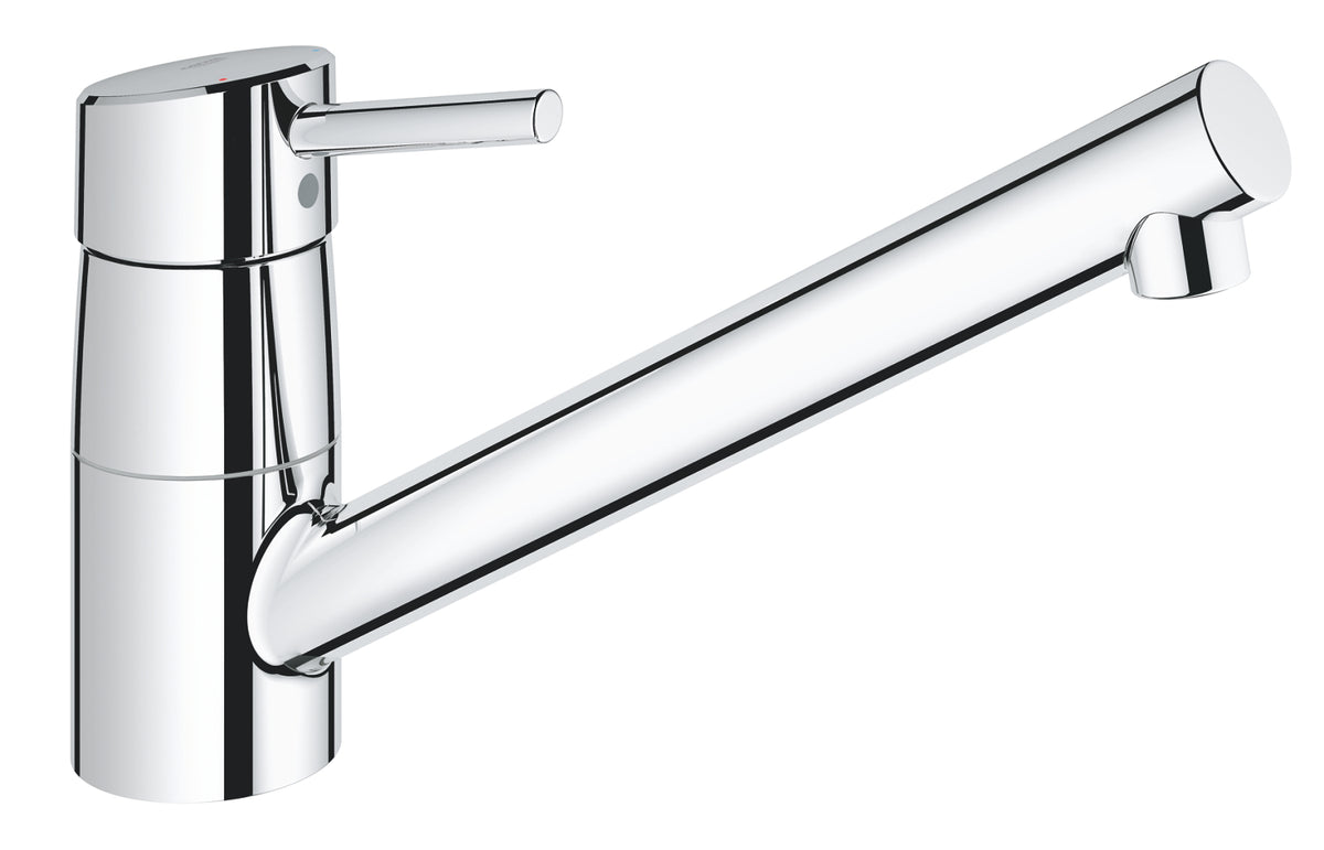 Grohe Concetto Einhand-Spültischbatterie 32659, flacher Auslauf (chrom)