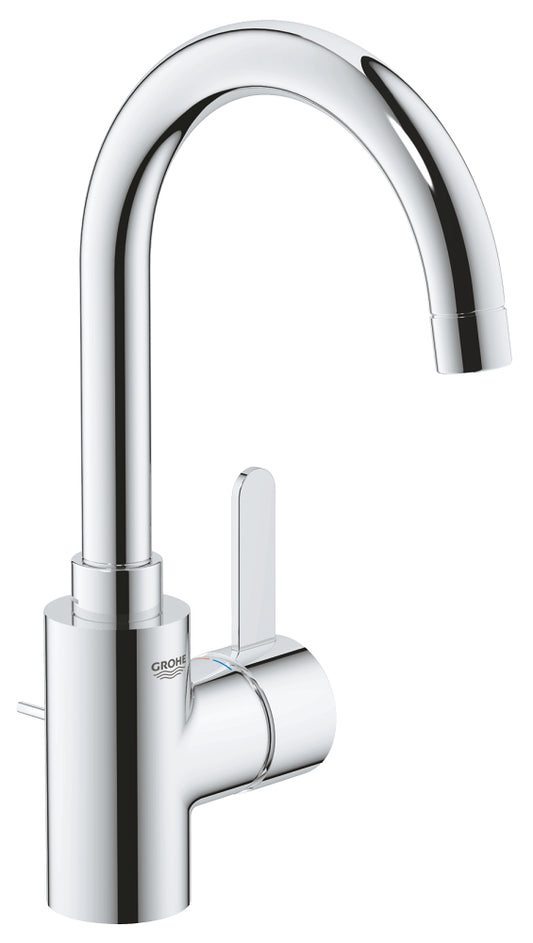 Grohe Eurosmart Cosmopolitan Einhand-Waschtischbatterie 32830, L-Size, mit Zugstangen-Ablaufgarnitur (chrom)