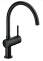 Grohe Minta Einhand-Spültischbatterie 32917, C-Auslauf (velvet black)