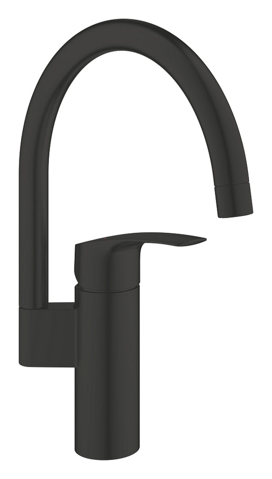 Grohe Eurosmart Einhand-Spültischbatterie 33202, hoher Auslauf (matt black)