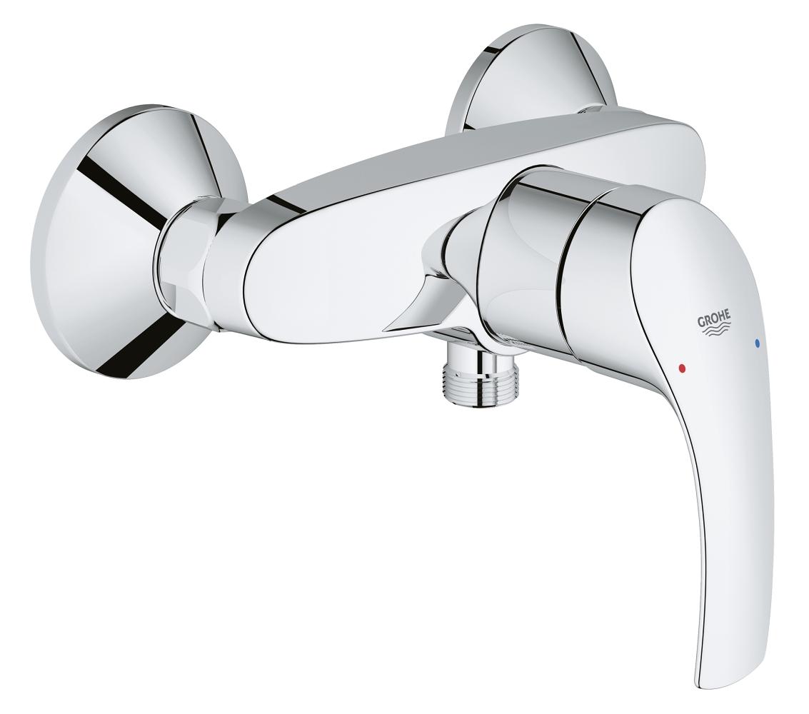GROHE Eurosmart Einhand-Brausebatterie 33555, Wandmontage (chrom)