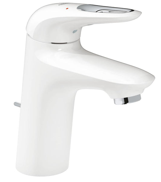 Grohe Eurostyle Einhand-Waschtischbatterie 33558, S-Size, offener Hebelgriff (moon white/chrom)