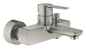 Grohe Lineare Einhand-Wannenbatterie 33849, Wandmontage (supersteel)