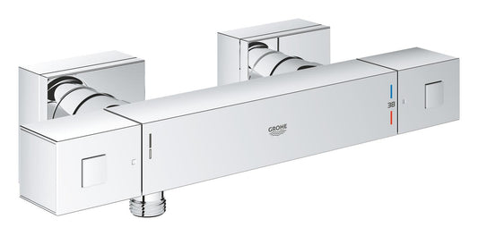 Grohe Grohtherm Cube Thermostat-Brausebatterie 34488, Wandmontage (chrom)