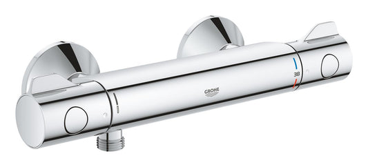 Grohe Grohtherm 800 Thermostat-Brausebatterie 34558, Wandmontage (chrom)