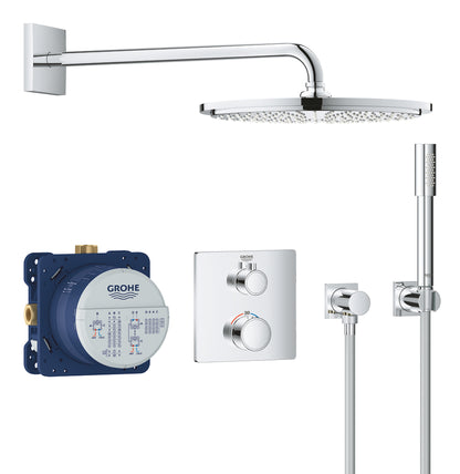 Grohe Grohtherm Duschsystem Unterputz 34730 mit Rainshower Cosmopolitan 310 (chrom)