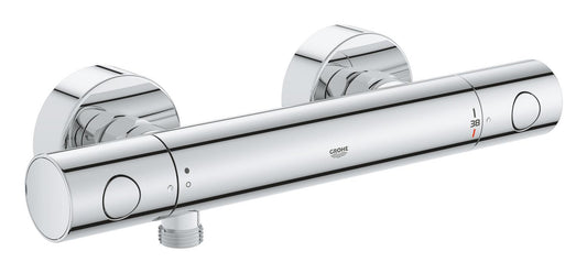 Grohe Grohtherm 800 Cosmopolitan Thermostat-Brausebatterie 34765, Wandmontage (chrom)