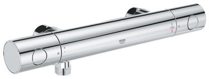Grohe Grohtherm 800 Cosmopolitan Thermostat-Brausebatterie 34767, Wandmontage, ohne Anschlüsse (chrom)