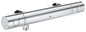 Grohe Grohtherm 800 Cosmopolitan Thermostat-Brausebatterie 34767, Wandmontage, ohne Anschlüsse (chrom)