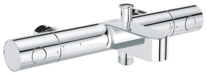 Grohe Grohtherm 800 Cosmopolitan Thermostat-Wannenbatterie 34770, Wandmontage, ohne Anschlüsse (chrom)