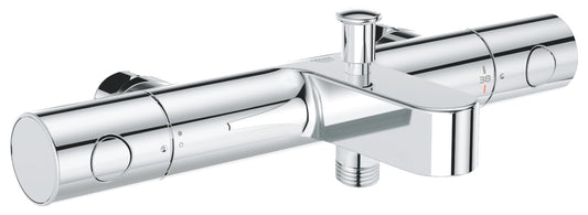 Grohe Grohtherm 800 Cosmopolitan Thermostat-Wannenbatterie 34770, Wandmontage, ohne Anschlüsse (chrom)