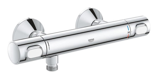 Grohe Precision Flow Thermostat-Brausebatterie (chrom)