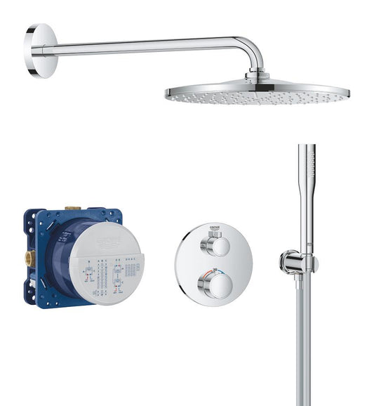 Grohe Grohtherm Duschsystem Unterputz 34869 mit Rainshower Mono 310 (chrom)
