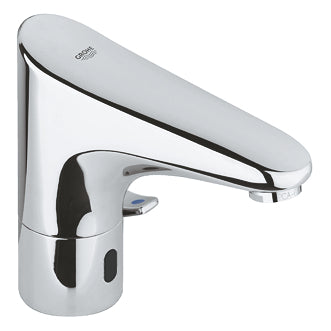 Grohe Europlus E Infrarot-Elektronik für Waschtisch 36207 mit Mischung, 6 V Batterie (chrom)