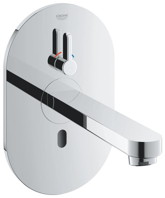 Grohe Eurosmart CE Infrarot-Elektronik für Waschtisch 36315 mit Mischung, Fertigmontageset, 230 V (chrom)
