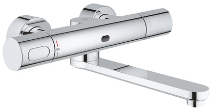 Grohe Eurosmart CE Infrarot-Elektronik für Waschtisch-Wandarmatur 36332 mit Thermostat, Auslauf 219 mm (chrom)