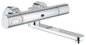 Grohe Eurosmart CE Infrarot-Elektronik für Waschtisch-Wandarmatur 36332 mit Thermostat, Auslauf 219 mm (chrom)