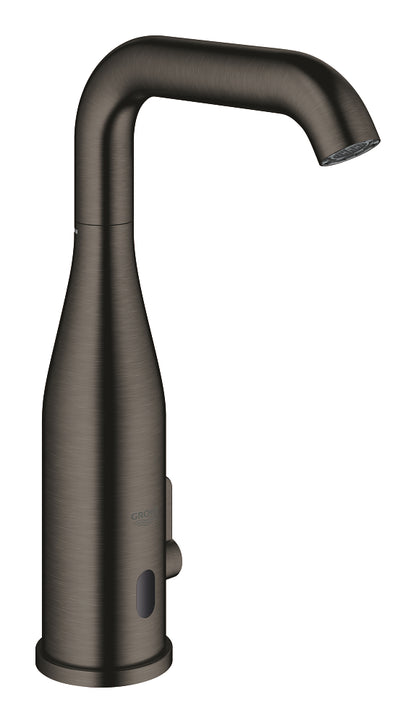 Grohe Essence E Infrarot-Elektronik für Waschtisch 36445 mit Mischung, 6 V Batterie (hard graphite gebürstet)