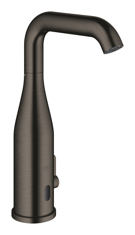 Grohe Essence E Infrarot-Elektronik für Waschtisch 36445 mit Mischung, 6 V Batterie (hard graphite gebürstet)