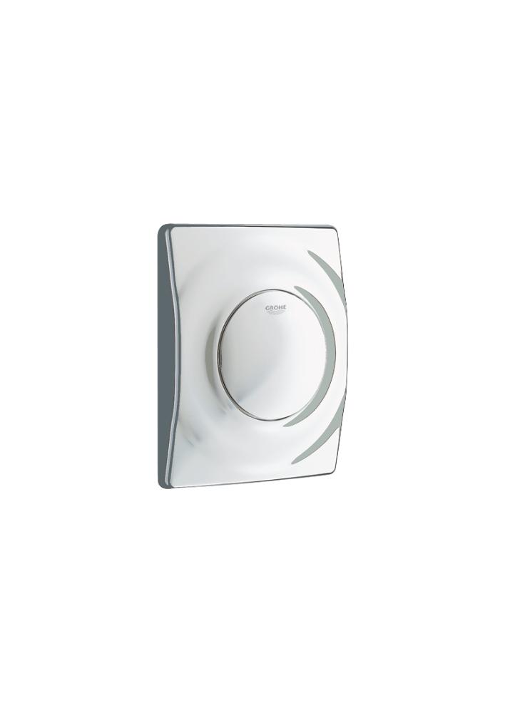 GROHE Surf Urinal-Betätigungsplatte 37018 mit Druckknopfbetätigung (mattchrom)
