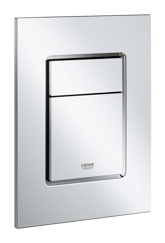 GROHE Skate Cosmopolitan S Betätigungsplatte 37535, 2-Mengen- und Start & Stopp-Betätigung (chrom)