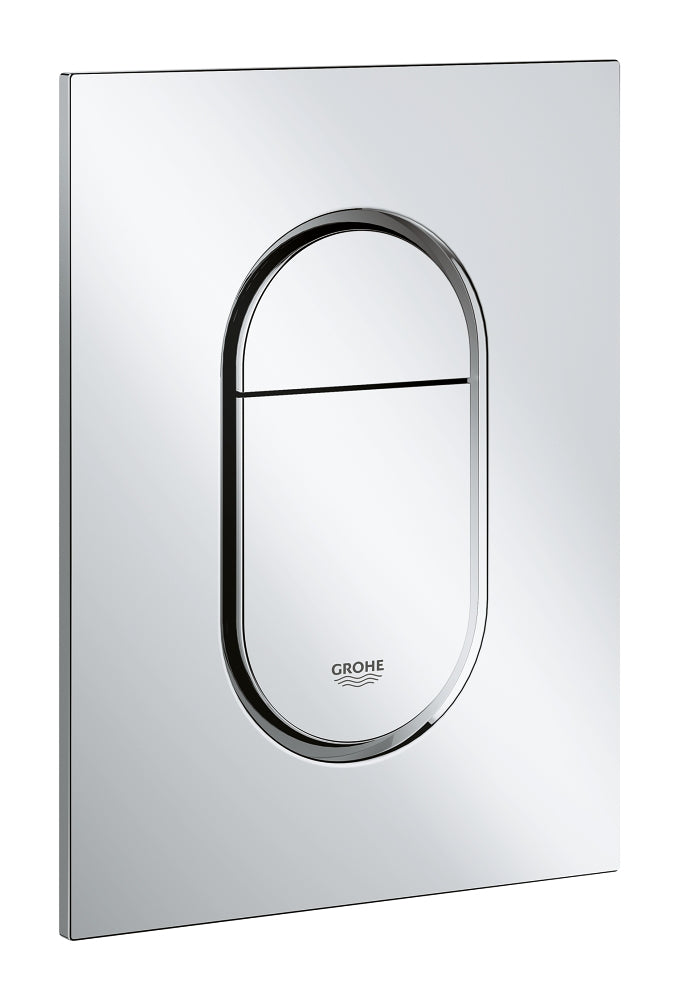 GROHE Arena Cosmopolitan S Betätigungsplatte 37624, 2-Mengen- und Start & Stopp-Betätigung (chrom)
