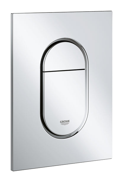 GROHE Arena Cosmopolitan S Betätigungsplatte 37624, 2-Mengen- und Start & Stopp-Betätigung (chrom)