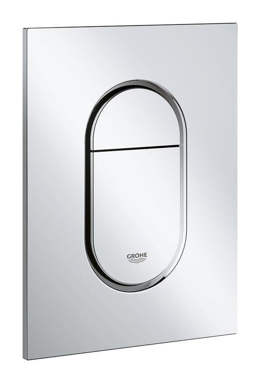 GROHE Arena Cosmopolitan S Betätigungsplatte 37624, 2-Mengen- und Start & Stopp-Betätigung (chrom)