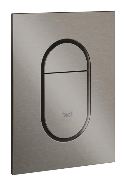 Grohe Arena Cosmopolitan S Betätigungsplatte 37624 für 2-Mengen- und Start & Stopp-Spülung (hard graphite gebürstet)