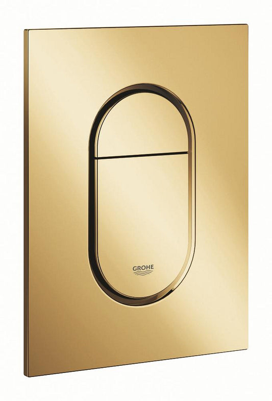 Grohe Arena Cosmopolitan S Betätigungsplatte 37624 für 2-Mengen- und Start & Stopp-Spülung (cool sunrise)