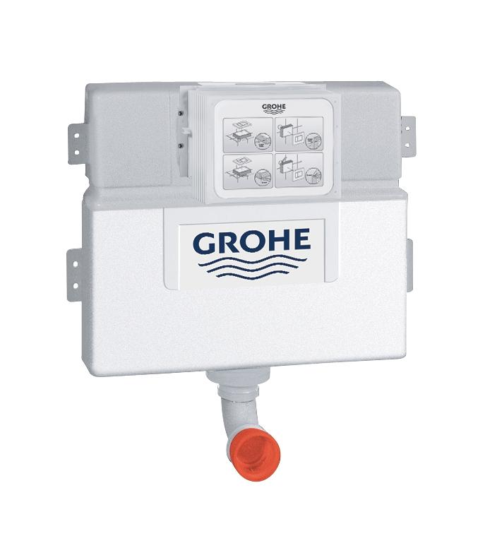 Grohe WC-Wandeinbau-Spülkasten 38422, 0,82 m Bauhöhe, 6-9 l