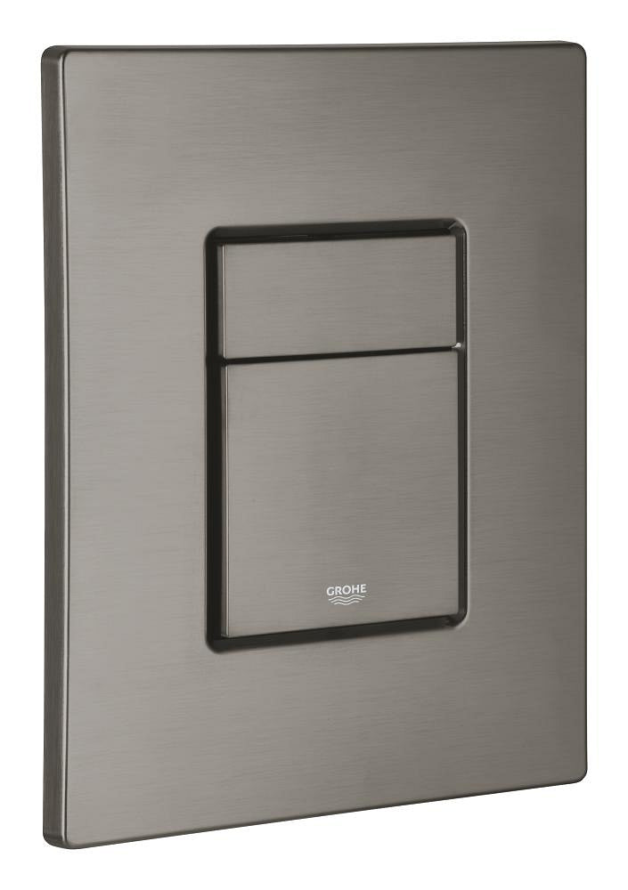 Grohe Skate Cosmopolitan Betätigungsplatte 38732 für 2-Mengen- und Start & Stopp-Spülung (hard graphite gebürstet)