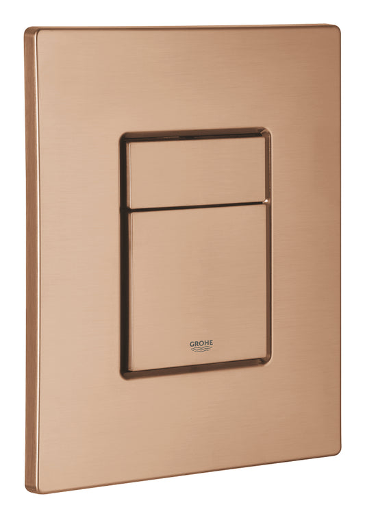Grohe Skate Cosmopolitan Betätigungsplatte 38732 für 2-Mengen- und Start & Stopp-Spülung (warm sunset gebürstet)