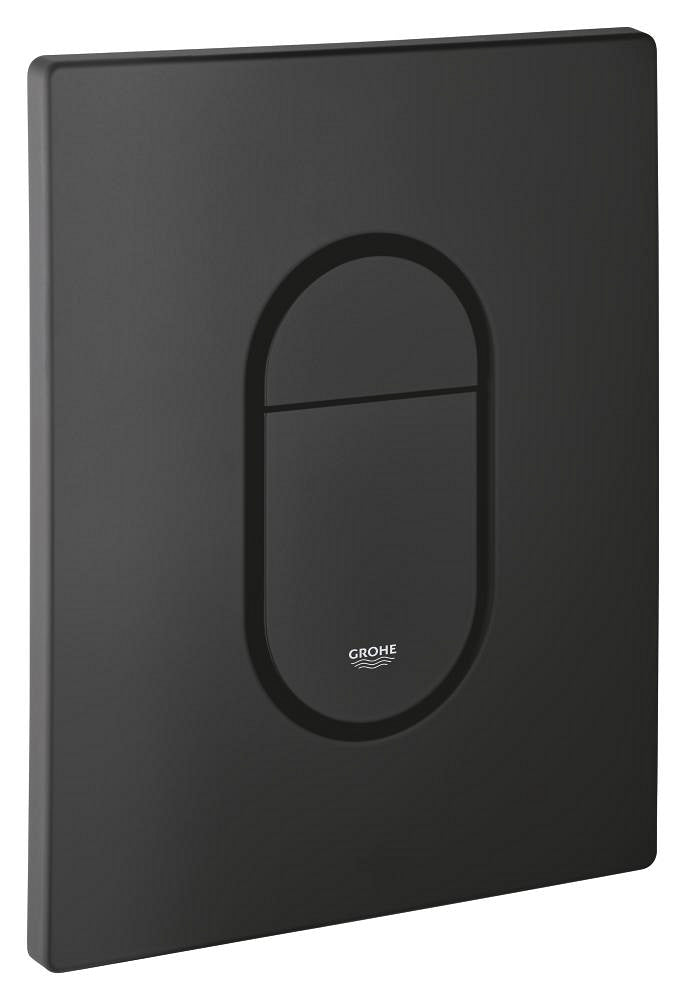 Grohe Arena Cosmopolitan Betätigungsplatte 38844, senkrechte Montage (phantom black)