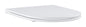 GROHE Bau Keramik WC-Sitz 39913000 Slim mit Soft Close und Deckel, für Bau Keramik WC 39 910 000 (alpinweiß)