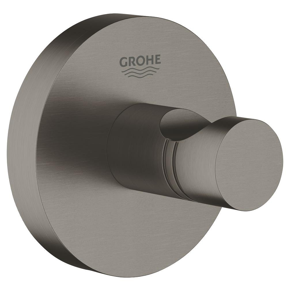 GROHE Essentials Bademantelhaken (hard graphite gebürstet)