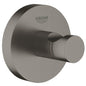 GROHE Essentials Bademantelhaken (hard graphite gebürstet)