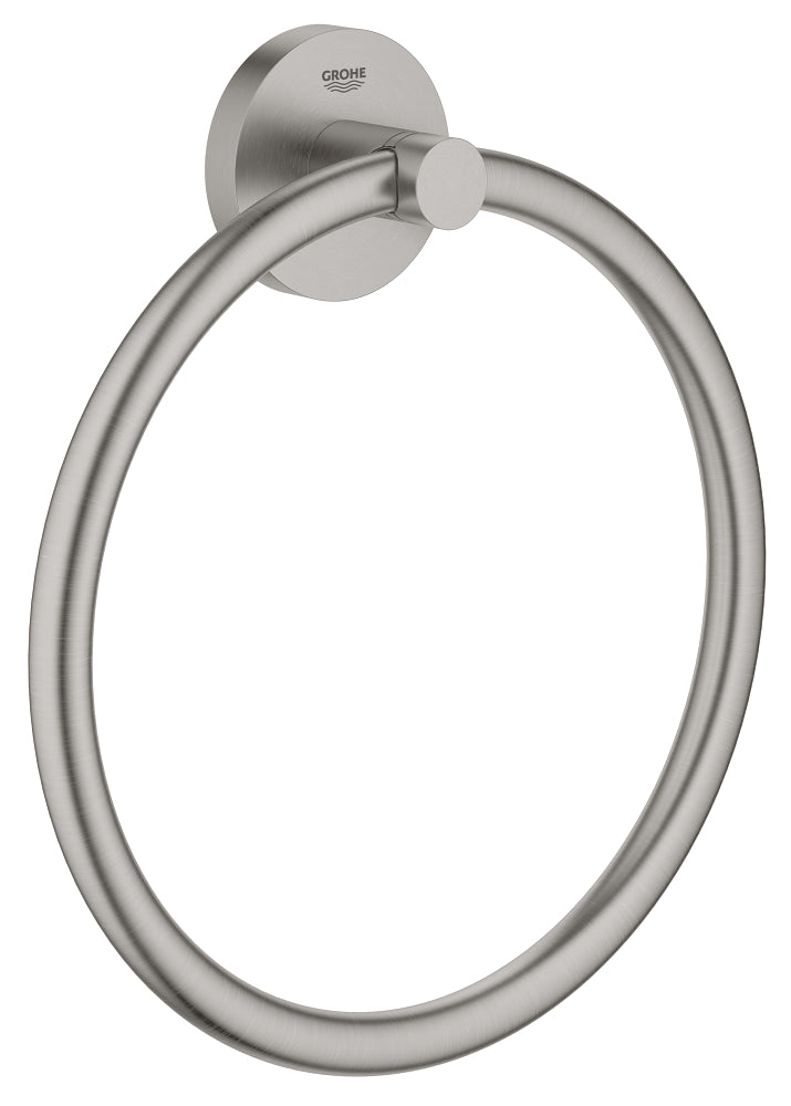 GROHE Essentials Handtuchring (supersteel)