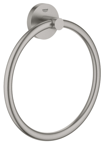 GROHE Essentials Handtuchring (supersteel)