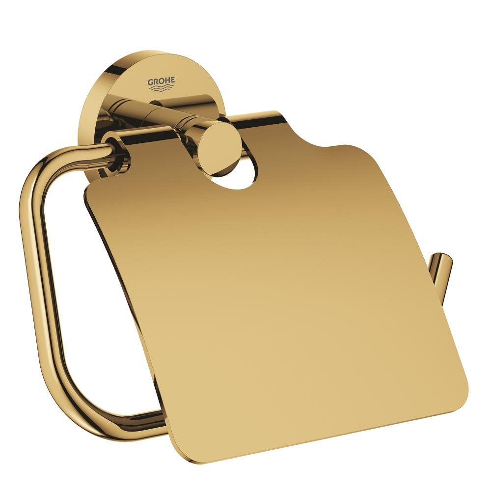 GROHE Essentials WC-Papierhalter 40367 mit Deckel (cool sunrise)
