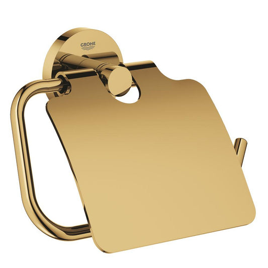 GROHE Essentials WC-Papierhalter 40367 mit Deckel (cool sunrise)
