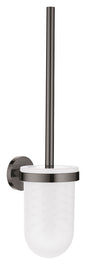 GROHE Essentials WC-Bürstengarnitur 40374, Wandmontage (hard graphite)