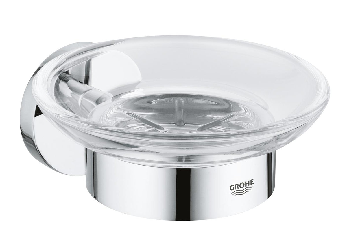 GROHE Essentials Seifenschale mit Halter (chrom)