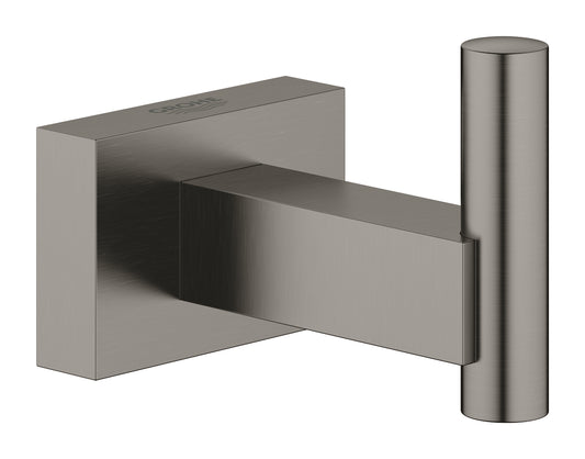 GROHE Essentials Cube Bademantelhaken (hard graphite gebürstet)