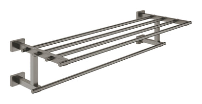 Grohe Essentials Cube Multi-Badetuchhalter 600 mm (hard graphite gebürstet)
