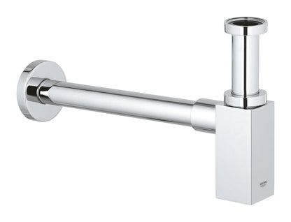 Grohe Geruchsverschluss 40564 eckig für Waschtisch, 1 1/4" (chrom)