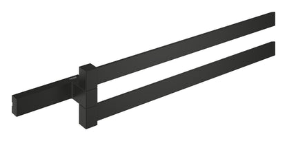 Grohe Selection Cube Doppel-Handtuchhalter 40768, 2-armig, 400 mm (matt black)